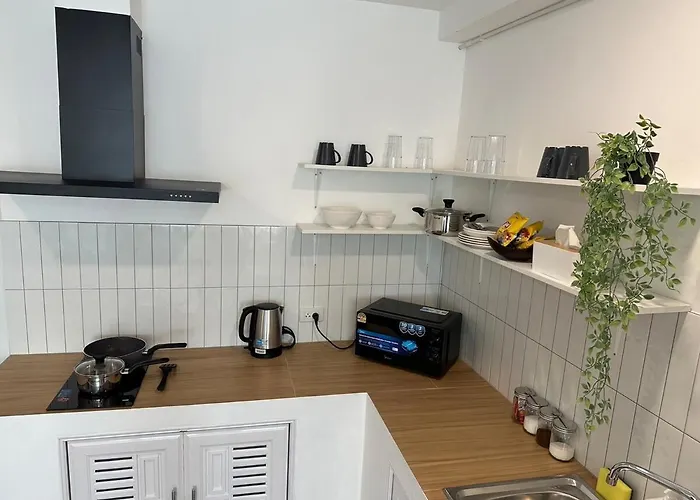8 Mins Iconsiam Near Bts & Piercozy W Kitchen 公寓 曼谷